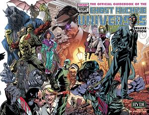 Ghost Machine The Official Guidebook #5 CVR B (OF 5) CVR B BRYAN HITCH & BRAD ANDERSON WRAPAROUND cover