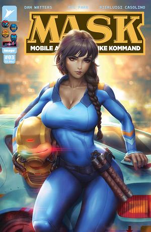 Mask #3 CVR B CVR B KENDRICK KUNKKA LIM cover
