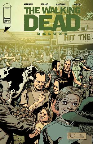 Walking Dead Deluxe #142 CVR B CVR B CHARLIE ADLARD & DAVE MCCAIG cover