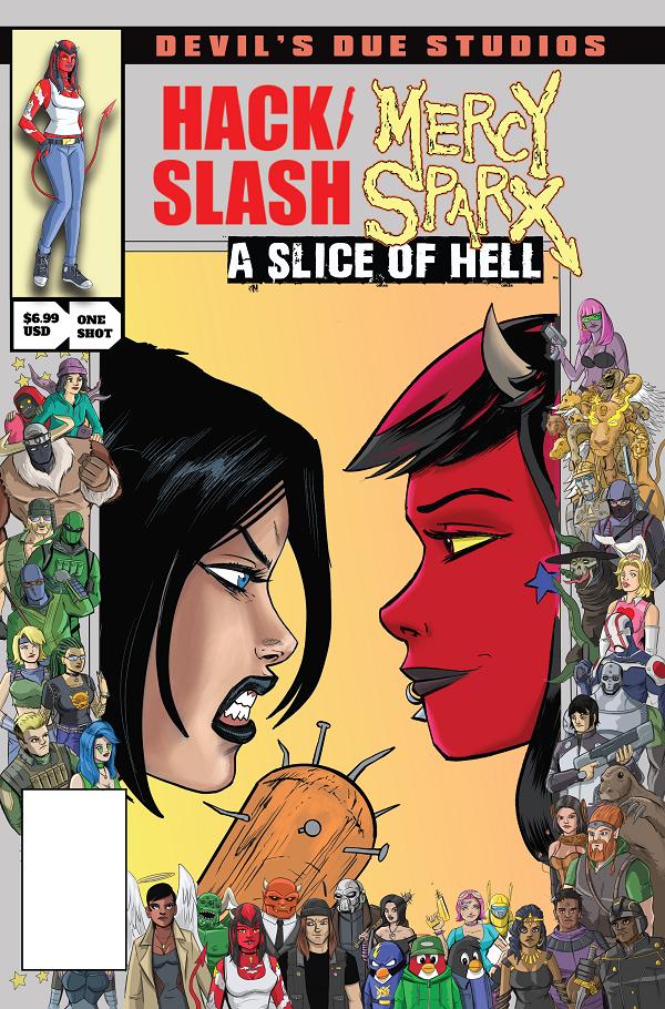 Devils Due Presents Hack Slash Mercy Sparx #1 CVR B (ONE-SHOT) CVR B TIM SEELEY JOSH BLAYLOCK HOMAGE cover