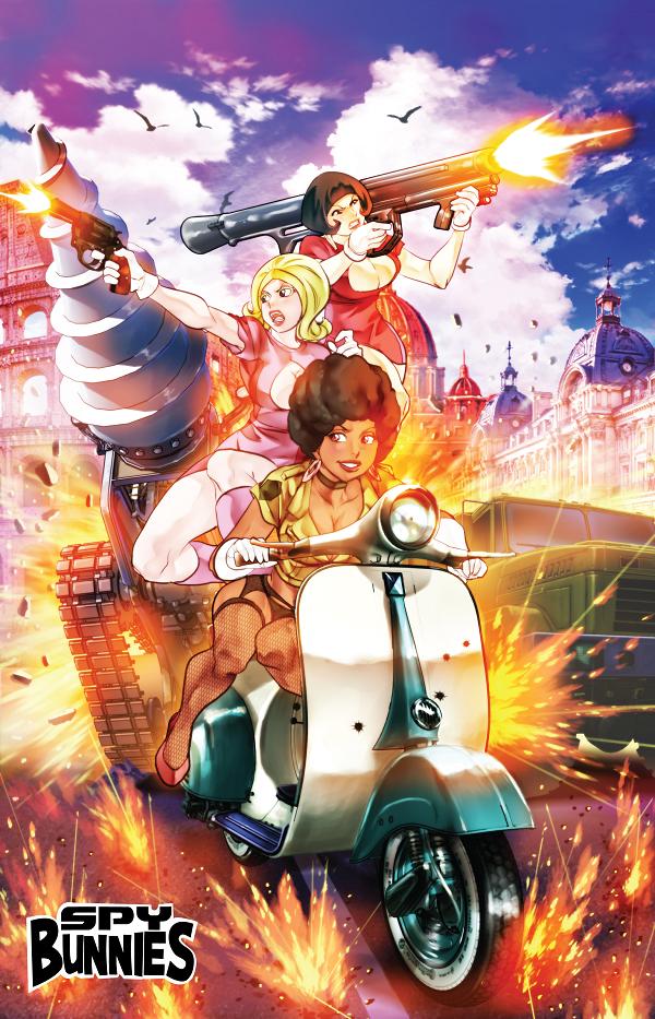 Spy Bunnies #2 CVR B (OF 2) CVR B ERWIN PRASETYA cover