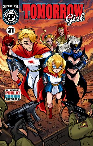 Tomorrow Girl #21 CVR A TERRY PARR cover