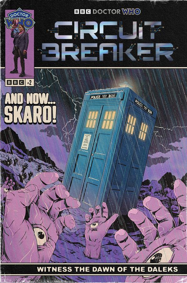Doctor Who Circuit Breaker #2 CVR D (OF 2) CVR D FLOPS DALEK TAKEOVER CARDSTOCK cover