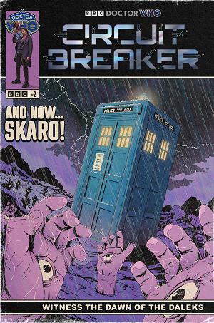 Doctor Who Circuit Breaker #2 CVR D (OF 2) CVR D FLOPS DALEK TAKEOVER CARDSTOCK cover