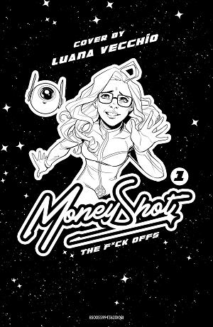 Money Shot The F* Offs #1 CVR H (OF 5) CVR H LUANA VECCHIO NSFW BLACK BAG cover