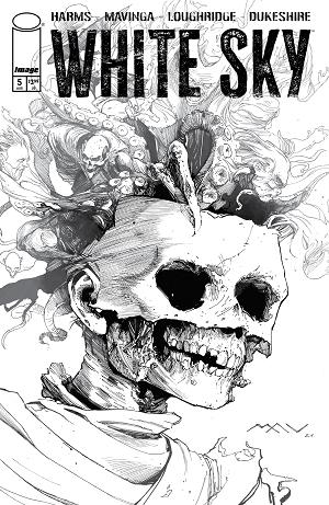 White Sky #5 CVR C CVR C JP MAVINGA cover