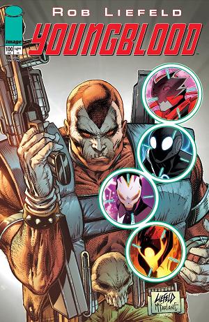 Youngblood #100 CVR B 3RD PTG CVR B ROB LIEFELD MASSIVE VERSE cover