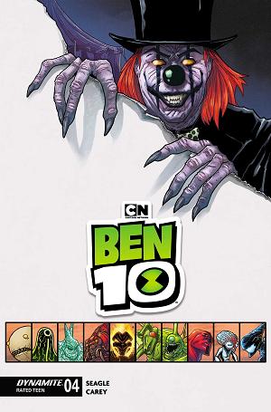 Ben 10 #4 CVR N CVR N CORMAC HUGHES TRADE DRESS cover