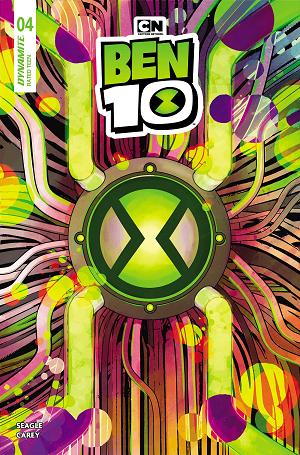 Ben 10 #4 CVR S CVR S INC 1:10 SEBASTIAN PIRIZ FOIL cover