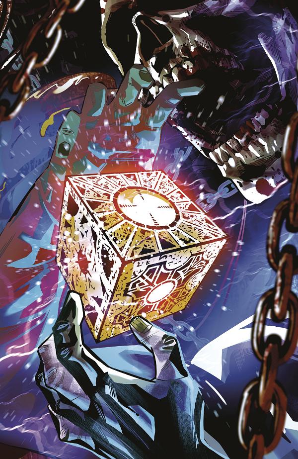 Hellraiser: Resurrections - New Wounds A Main (Dressed, Simpson) #1 variant cover by Federico Sabbatini