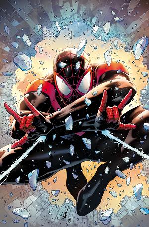 Miles Morales: Spider-Man #2 CAFU VIRGIN VARIANT [1:50] cover