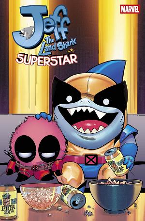 Jeff The Land Shark: Superstar #3 PACO MEDINA VARIANT [1:25] cover