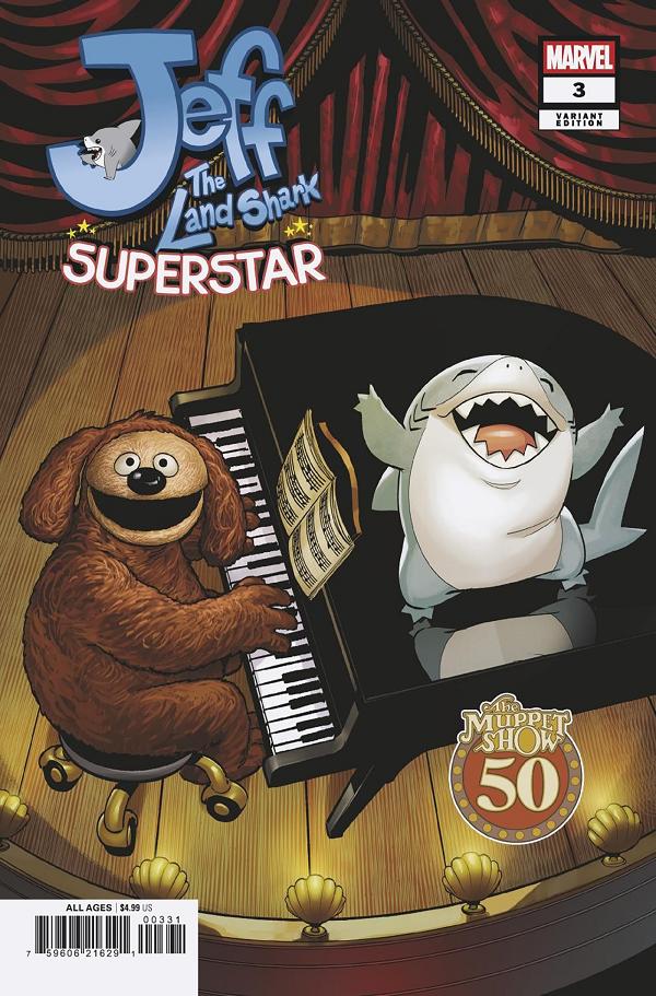 Jeff The Land Shark: Superstar #3 MATTEO LOLLI MUPPETS VARIANT cover