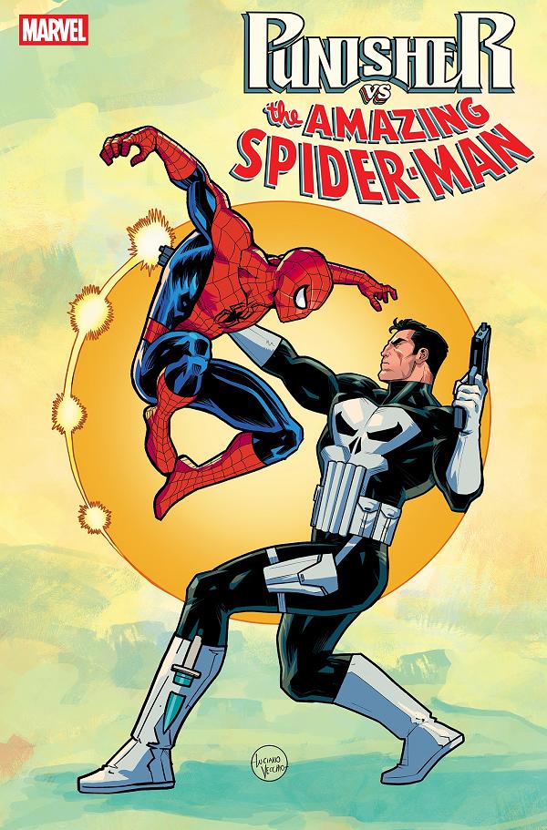 Punisher Vs. Spider-Man #3 LUCIANO VECCHIO VARIANT [1:25] cover