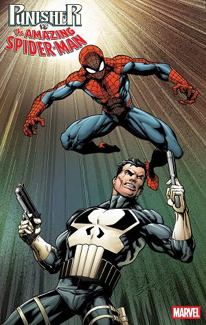 Punisher Vs. Spider-Man #3 MARK BAGLEY VARIANT cover
