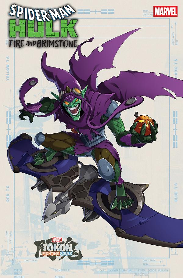 Spider-Man/Hulk: Fire And Brimstone #2 MARVEL TOKON: FIGHTING SOULS VARIANT cover