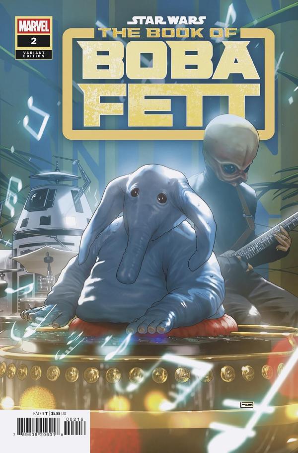 Star Wars: The Book Of Boba Fett #2 TAURIN CLARKE VARIANT [1:25] cover