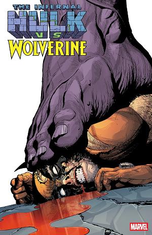 Infernal Hulk Vs. Wolverine #1 LEINIL YU VARIANT cover