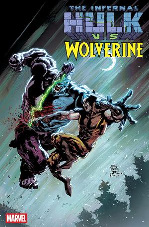 Infernal Hulk Vs. Wolverine #1 RYAN STEGMAN VARIANT cover