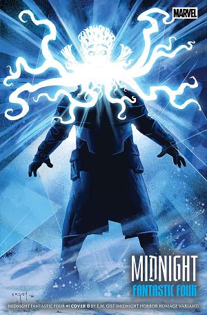 Midnight Fantastic Four #1 COVER D E.M. GIST MIDNIGHT HORROR HOMAGE VARIANT cover