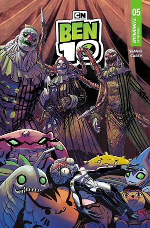 Ben 10 #5 CVR M CVR M ROBERT CAREY FOIL cover