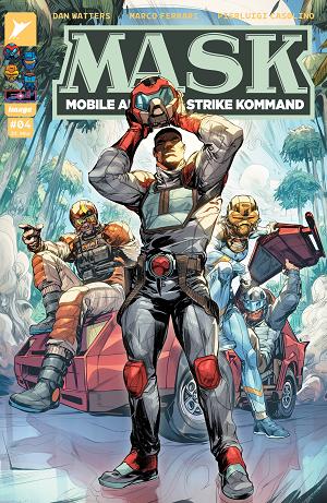 Mask #4 CVR C CVR C HOWARD PORTER & ROMULO FAJARDO JR cover