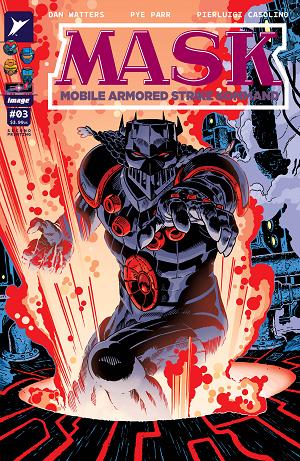 Mask #3 CVR B 2ND PTG CVR B JH WILLIAMS cover