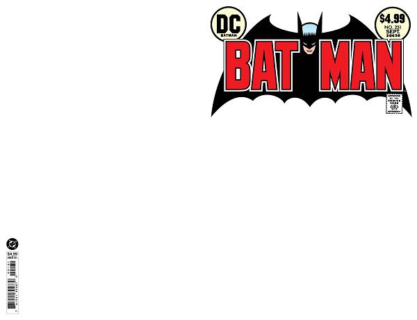 Batman #251 variant cover by Blank