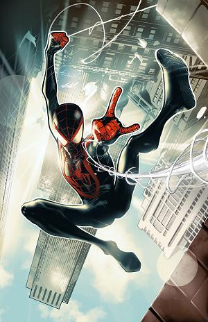 Miles Morales: Spider-Man #1 PABLO VILLALOBOS VIRGIN VARIANT [1:100] cover