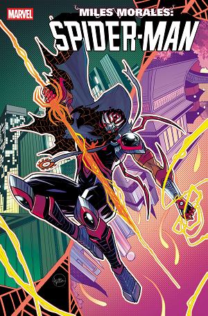 Miles Morales: Spider-Man #1 LUCIANO VECCHIO ISEKAI VARIANT cover
