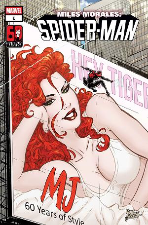 Miles Morales: Spider-Man #1 KAARE ANDREWS MARY JANE WATSON VARIANT cover