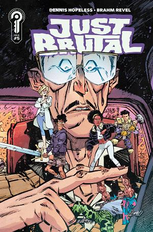 Just Brutal Cover A Brahm Revel #5 Cover B Jorge Corona cover