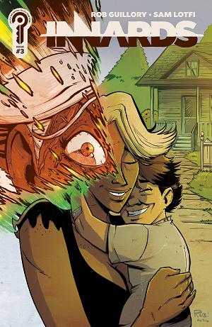 Innards Cover A Sam Lotfi #3 Cover B Rob Guillory cover