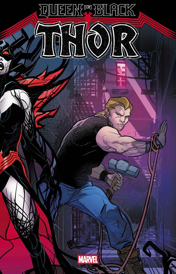Queen In Black: Thor #1 cover