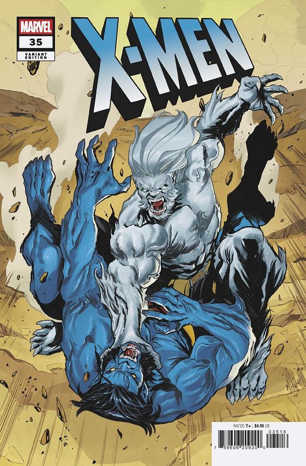 X-Men #35 CARLOS NIETO VARIANT [1:25] cover