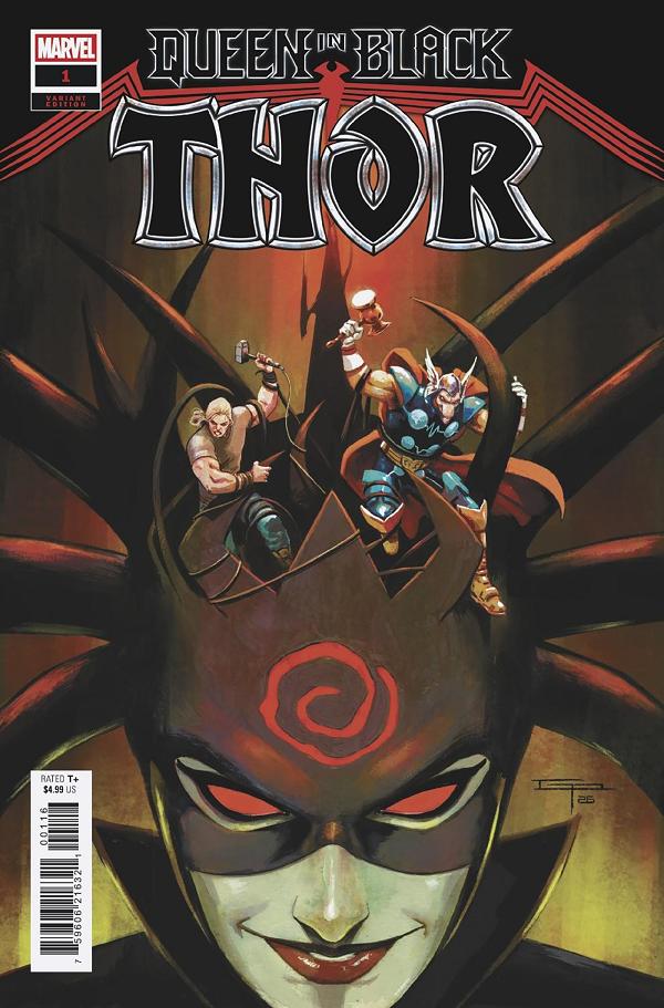 Queen In Black: Thor #1 GERMAN PERALTA VARIANT [QIB] [1:25] cover