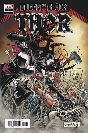 Queen In Black: Thor #1 SERGIO DAVILA VARIANT [QIB] cover