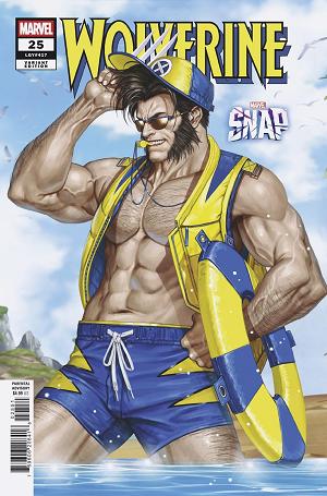 Wolverine #25 INHYUK LEE MARVEL SNAP SWIMSUIT VARIANT cover