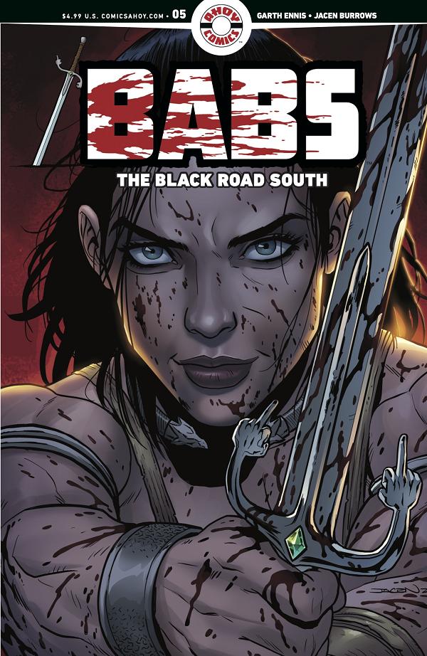 Babs The Black Road South #5 CVR A JACEN BURROWS (MR) cover