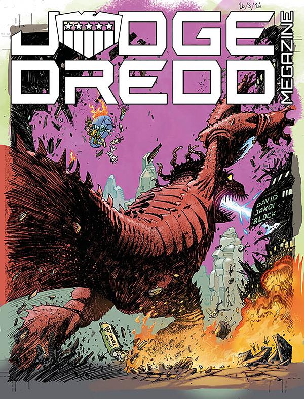 Judge Dredd Megazine #494 cover