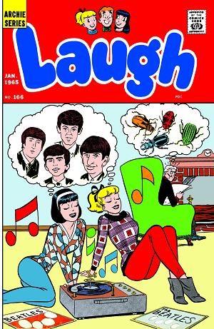 Laugh #166 CVR D FACSIMILE EDITION CVR D HARRY LUCEY MARIO ACQUAVIVA FOIL cover
