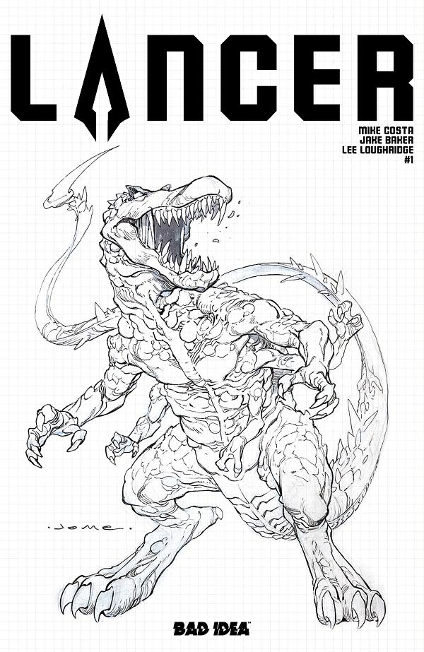 Lancer #1 variant cover by Jerome Opena