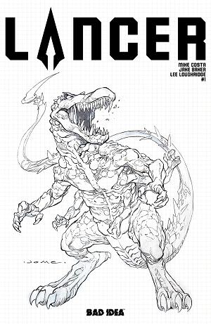 Lancer #1 CVR E (OF 4) CVR E INC 1:20 JEROME OPENA DESIGN cover