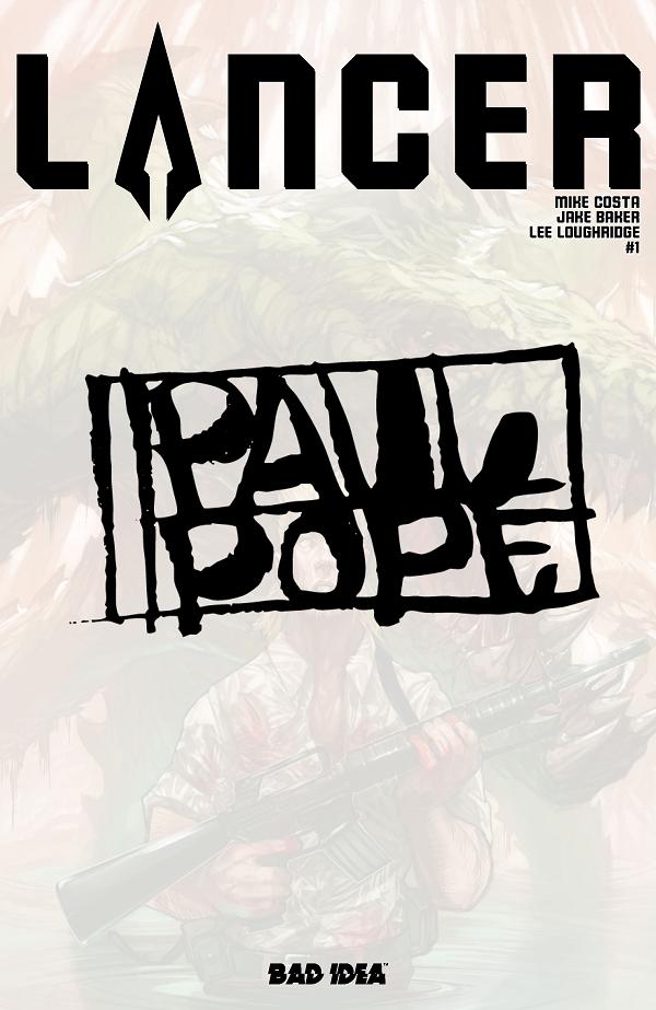 Lancer #1 variant cover by Paul Pope