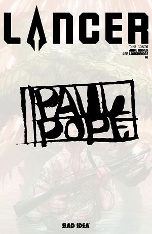 Lancer #1 CVR G (OF 4) CVR G INC 1:100 PAUL POPE cover