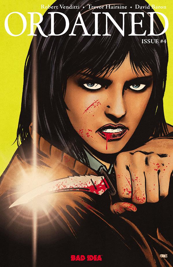 Ordained #4 cover by Jorge Fornes