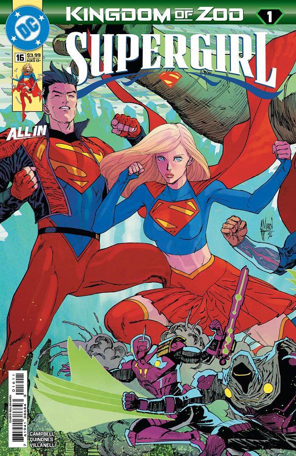 Supergirl #16 CVR A GUILLEM MARCH CONNECTING (KINGDOM OF ZOD) cover