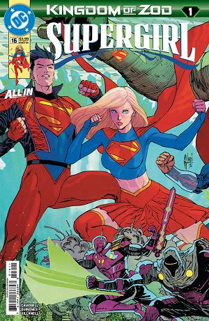 Supergirl #16 CVR A GUILLEM MARCH CONNECTING (KINGDOM OF ZOD) cover