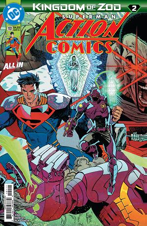 Action Comics #1101 CVR A GUILLEM MARCH CONNECTING (KINGDOM OF ZOD) cover