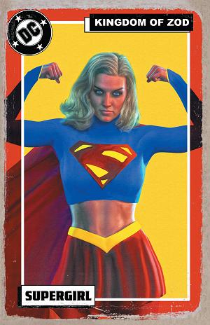 Supergirl #16 CVR E CVR E MARK SPEARS KINGDOM OF ZOD FOIL cover